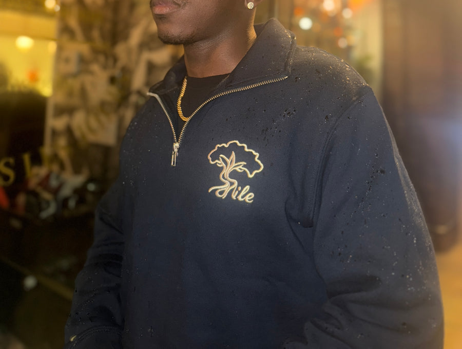 Heritage Quarter-Zip (Navy)