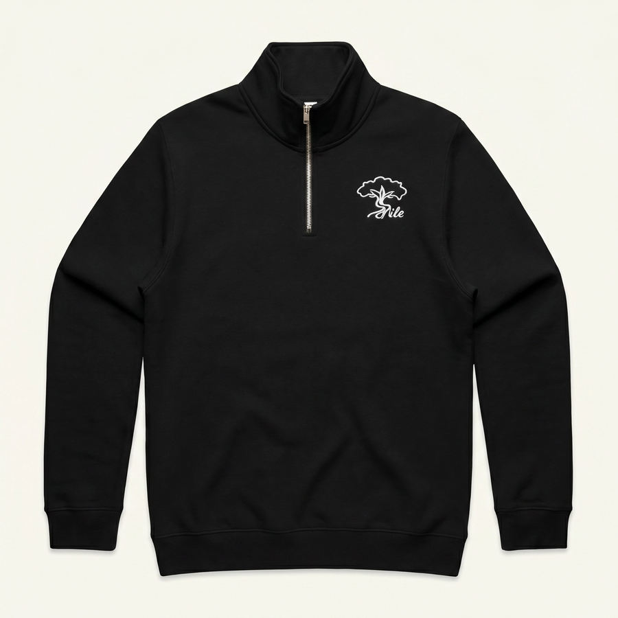 Heritage Quarter-Zip (Black)